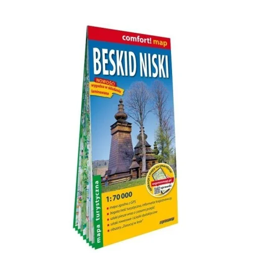 COMFORT! MAP BESKID NISKI 1:70 000, PRACA ZBIOROWA Ograniczona ilość