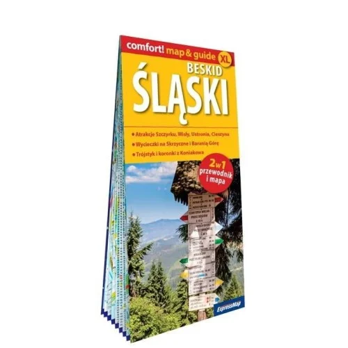 COMFORT! MAP BESKID śLSKI 2W1: PRZEWODNIK I MAPA Kup online