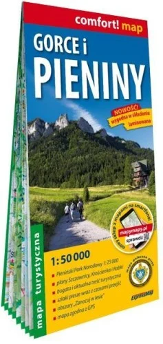 COMFORT! MAP GORCE I PIENINY 1:50 000 Do wyczerpania zapasów
