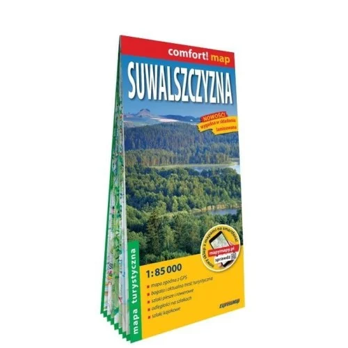 COMFORT! MAP SUWALSZCZYZNA 1:85 000 Kup teraz