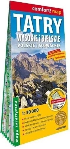 Nie przegap COMFORT! MAP TATRY WYSOKIE I BIELSKIE 1:30 000