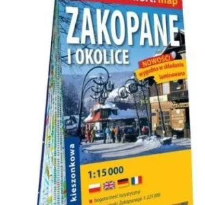 COMFORT! MAP ZAKOPANE I OKOLICE 1:15 000 W.2023 Kup online