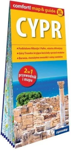 Darmowy zwrot COMFORT! MAP&GUIDE CYPR 2W1