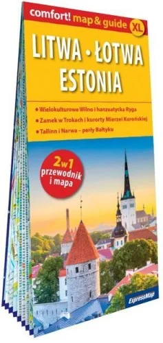 Ostatnie sztuki COMFORT! MAP&GUIDE LITWA, ŁOTWA, ESTONIA LAM