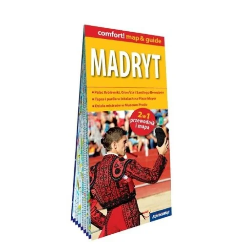 Wysoka jakość COMFORT! MAP&GUIDE MADRYT 2W1 W.2023