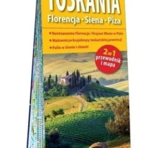 Bezpieczna płatność COMFORT! MAP&GUIDE TOSKANIA. FLORENCJA 2W1 W.2025