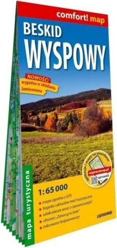Tylko do końca tygodnia COMFORT!MAP BESKID WYSPOWY 1:65 000 MAPA W.2026