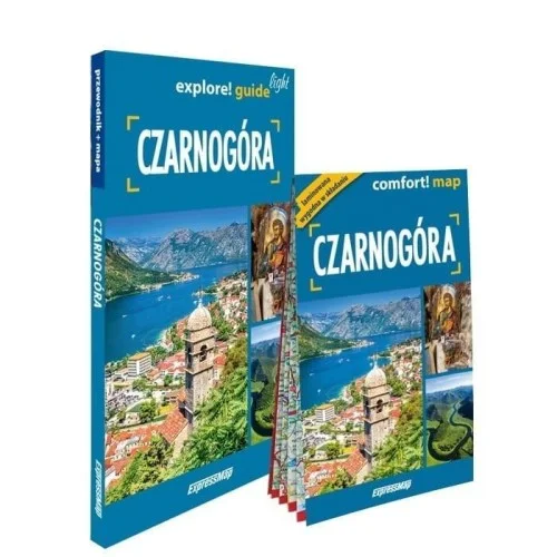 CZARNOGRA LIGHT: PRZEWODNIK + MAPA Obniżka ceny